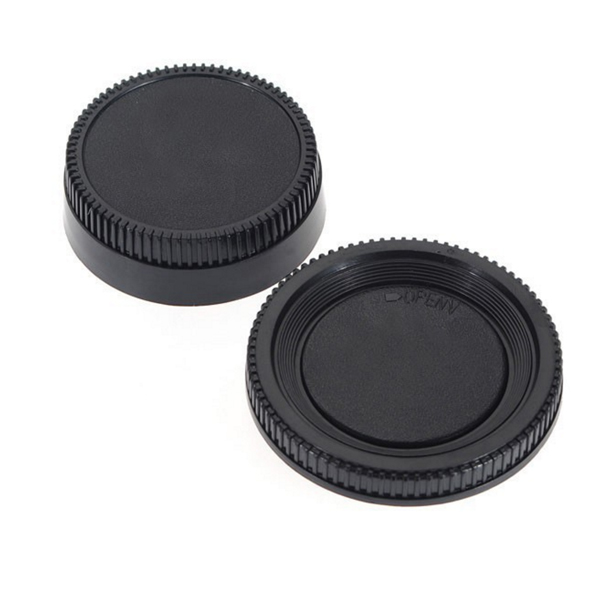 Front Body Cover and Rear Lens Cap Cover Protector For Nikon